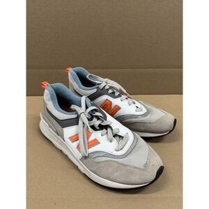 New Balance 997H Rain Cloud Grey Dark Mango Size 9.5 Pre- Owned Used